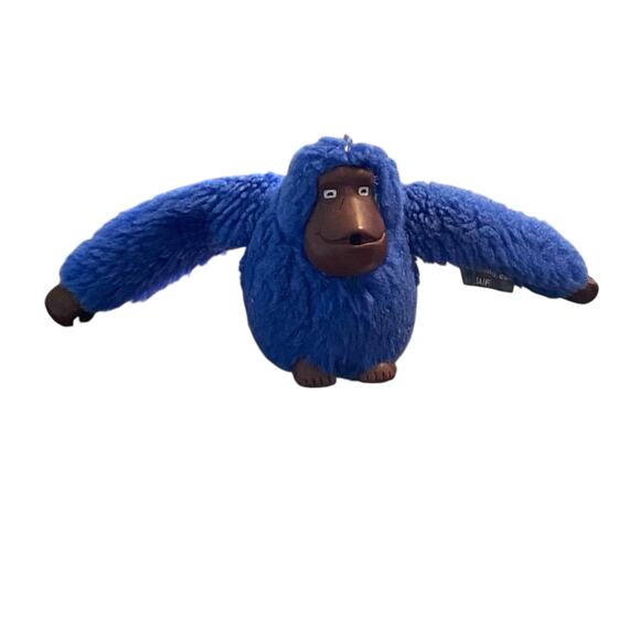 Kipling Keychain Slate Blue ANDY monkey gorilla bag charm SUCKS THUMB - Picture 6 of 9